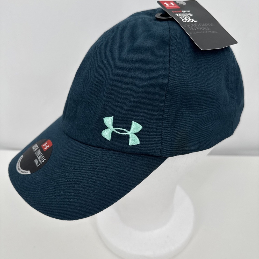 Under Armour Womens‎ Unitaille  Adjustable/OSFA Cap-Nova Teal/Crystal
